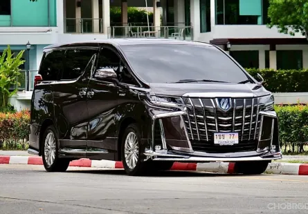 2022 Toyota ALPHARD 2.5 HYBRID E-Four รถตู้/MPV ออกรถง่าย 