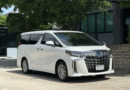 2022 TOYOTA ALPHARD STC PACKAGE รถมือเดียวป้ายแดง วิ่งน้อย เข้าศูนย์ตามระยะ รถไม่เคยมีอุบัติเหตุครับ