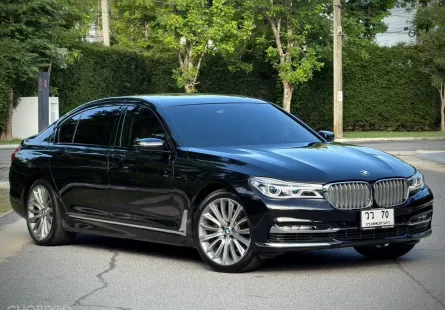 2017 BMW 7 Series 3.0 740iL รถเก๋ง 4 ประตู รถบ้านแท้ ไมล์น้อย  