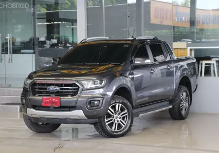 Ford Ranger 2.0 wildtrak เทา ปี 2021