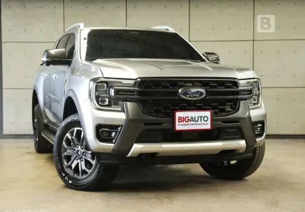2024 Ford RANGER 2.0 WildTrak Hi-Rider 4WD Pickup AT ไมล์แท้ รับประกันตัวรถ 5 ปี 150,000 KM B2170