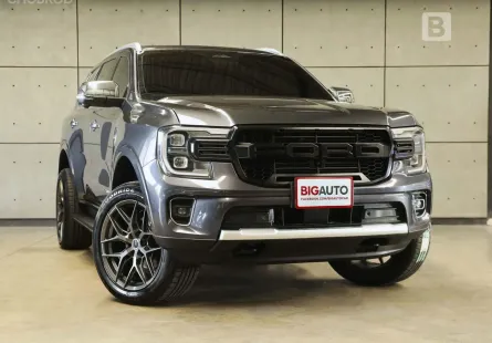 2023 Ford EVEREST 2.0 Titanium+ 4WD SUV AT ไมล์แท้ Extended Warranty 5 ปี 250,000 KM B6381