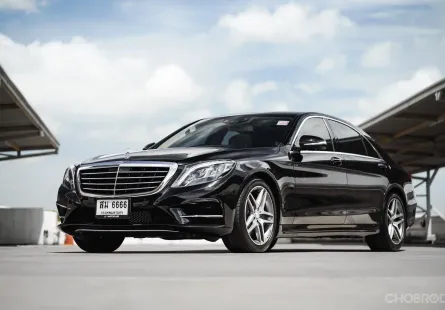 Benz S300 BlueTec Hybrid AMG ปี 2014 ตัวท็อป วิ่งน้อย ราคาไม่ข้ามล้าน รถผู้บริหาร มือเดียว 