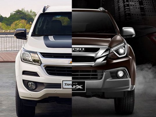 Chevrolet Trailblazer 2018 VS Isuzu Mu-X 2018 คันไหนดีกว่ากัน Chevrolet Trailblazer 2018 VS Isuzu Mu-X 2018 คันไหนดีกว่ากัน