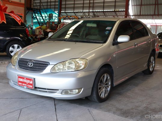 2003 Toyota Corolla Altis 1.8 E รถเก๋ง 4 ประตู 