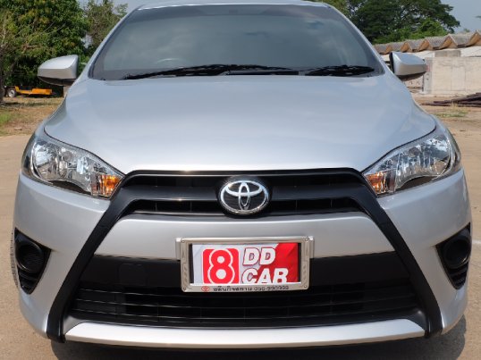 2016 Toyota YARIS 1.2 E รถเก๋ง 5 ประตู รถบ้านแท้