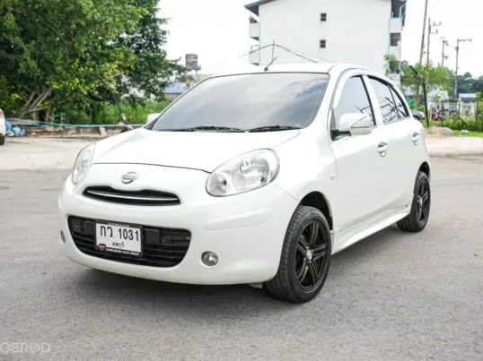 2012 Nissan MARCH 1.2 V รถเก๋ง 5 ประตู ผ่อนเริ่มต้น 3,xxx บาท