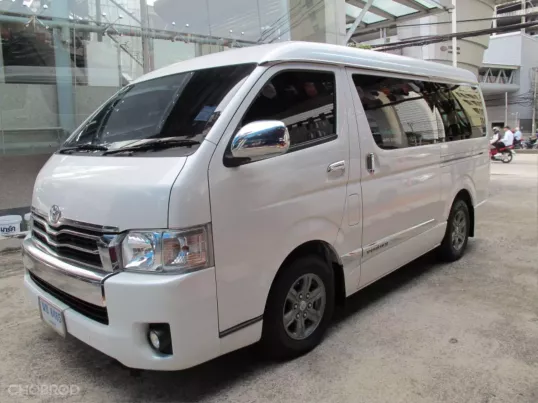 2019 TOYOTA VENTURY 3.0 G (ดีเซล) เกียร์AUTO สีขาวมุก รถสวยสภาพดี มือเดียว เช็คศูนย์ตลอด ฟรีดาวน์