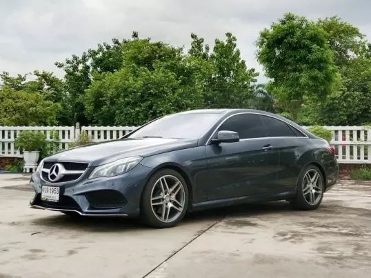 2014 Mercedes-Benz E200 2.0 AMG Dynamic รถเก๋ง 2 ประตู รถบ้านแท้ ไมล์น้อย เจ้าของขายเอง 