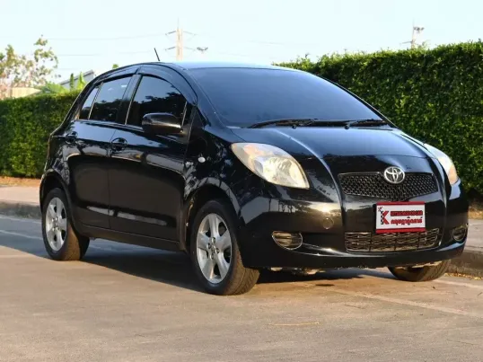 Toyota Yaris 1.5 E 2007 รถบ้านใช้งานมือเดียว สภาพดี รถเทิร์นหน้าโชว์รูม