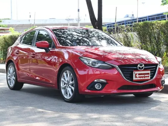 Mazda 3 2.0 SP Sports Hatchback 2014 รถบ้านมือเดียวไมล์น้อย 1.1 แสนกว่าโล เครดิตดีฟรีดาวน์ได้