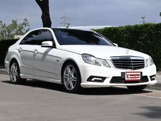 Benz E250 CGI AMG 1.8 W212 ปี 2012 รถบ้านมือเดียวออกศูนย์ ชุดแต่งศูนย์รอบคัน 