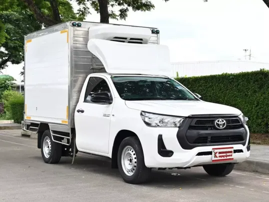 Toyota Revo 2.4 SINGLE Entry 2020 กระบะตู้เบิ้มทำความเย็นพัดลม 3 ตัวไมล์ 8หมื่นกว่าโล ความสูง 1.60 