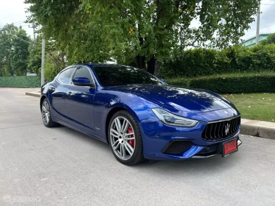 2021 Maserati Ghibli 2.0 GDI Mild Hybrid รถเก๋ง 4 ประตู ฟรีดาวน์ รถบ้านมือเดียวไมล์น้อย  