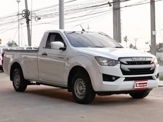 Isuzu D-Max 1.9 SPARK S กระบะตอนเดียวเกียร์ออโต้ไมล์เพียง 6 หมื่นกว่าโล ฟรีดาวน์ได้