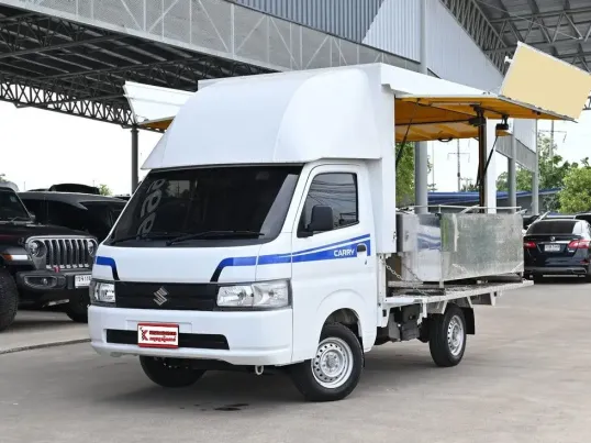 Suzuki Carry 1.5 2024 กระบะฟู้ดทรัคบิวอินครบทุกอย่างซื้อไปขายของได้เลย 