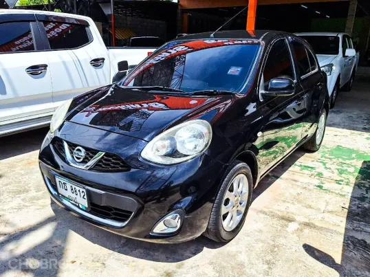 2013 Nissan MARCH 1.2 EL รถเก๋ง 5 ประตู ผ่อนเริ่มต้น 2,*** บาท