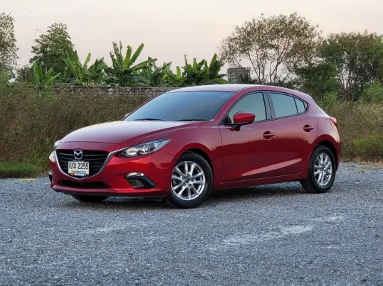 MAZDA 3 2.0E Sports Hatchback SKYACTIV-G ปี 2014 มือแรก ดูแลถึง เซอร์วิสศูนย์ทุกระยะ ประหยัดน้ำมัน