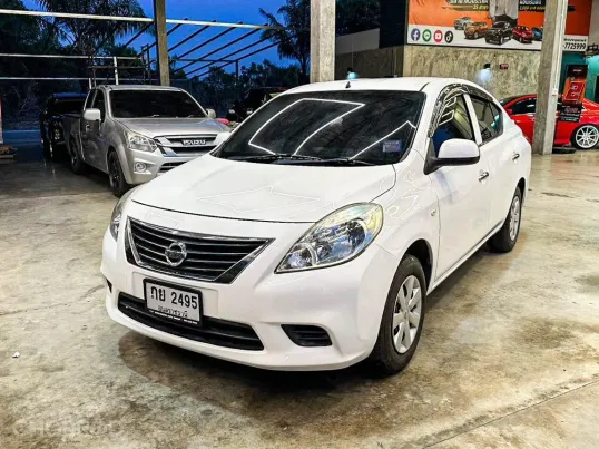 Nissan Almera 1.2 ES เกียร์ออโต้ ปี 2013 ผ่อนเริ่มต้น 3,*** บาท