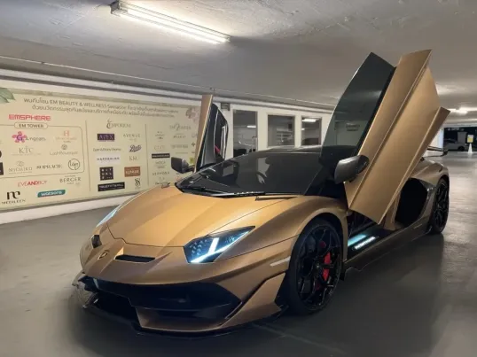 2021 Lamborghini Aventador 6.5 SJV Roadster รถเก๋ง 2 ประตู ไมล์น้อย มือเดียวป้ายแดง 