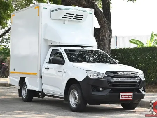 Isuzu D-Max 1.9 SPARK B 2022 กระบะตู้เย็นไมล์เพียง 3 หมื่นกว่าโล พัดลม 3 ตัวทำความเย็นติดลบได้