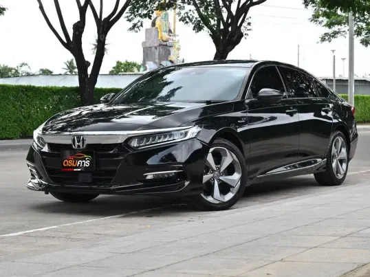 Honda Accord 2.0 Hybrid TECH 2019 รถบ้านมือเดียวตัวท๊อปสุด แบตไฮบริดรับประกัน 10 ปี 