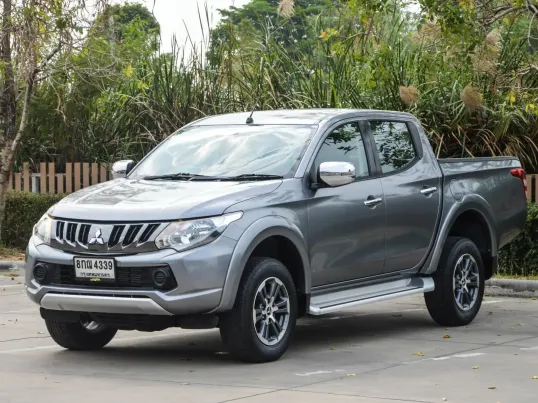 ขายรถ Mitsubishi Triton Double Cab 2.4 GLX Plus เกียร์MT ปี 2018 สีเทา