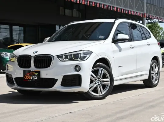 BMW X1 2.0 F48 sDrive18d M Sport 2017 รถบ้านมือเดียวเจ้าของเช็คศูนย์ทุกระยะ ชุดแต่งศุนย์แท้ทั้งคัน