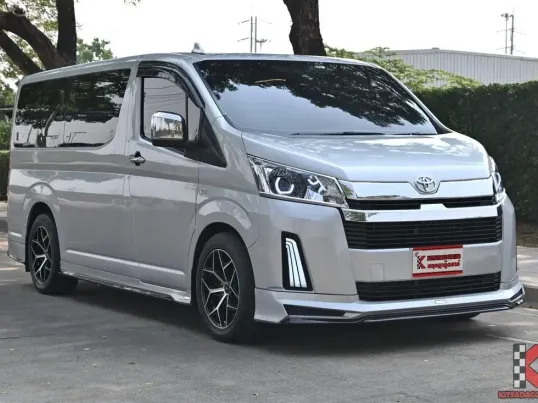 Toyota Hiace 2.8 GL 2020 รถตู้วีไอพีชุดใหญ่แต่งจาก A-KLASS ชุดแต่งรอบคัน เจ้าของเดิมแต่งมาเป็นแสน