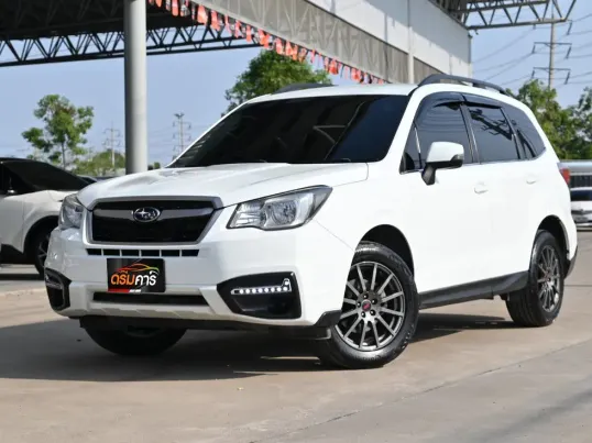 Subaru Forester 2.0 i-L 4WD 2016 รถบ้านมือเดียวเจ้าของเดิมใช้งานน้อยดูแลดีเช็คศูนย์ตลอด