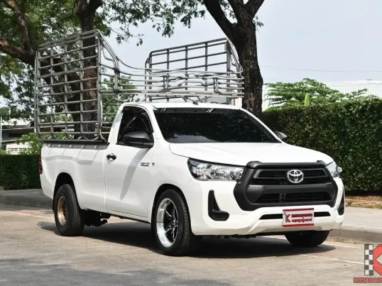 Toyota Revo 2.4 SINGLE Entry 2022 กระบะคอกใช้งานน้อยล้อกระทะผ่าทำช่วงล่างมาแล้ว