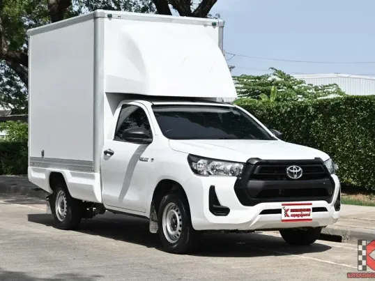 Toyota Revo 2.4 SINGLE Entry 2022 กระบะตู้ทึบเกียร์ออโต้ สั่งทำพเศษเปิดได้ 2 ด้าน ความสูง 1.85 เมตร