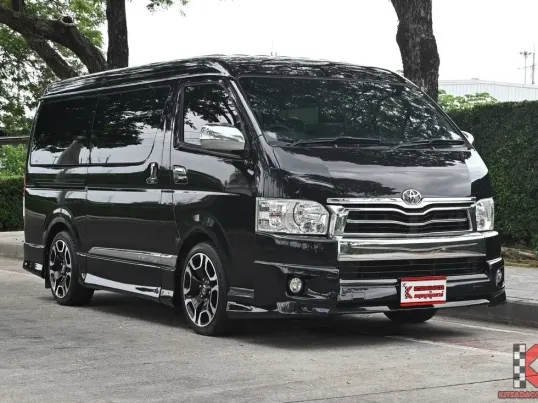 Toyota Ventury 3.0 V 2014 รถตู้ใช้งานในครอบครัวตัวท็อปประสไลตืไฟฟ้า ป้ายฟ้าแท้ 