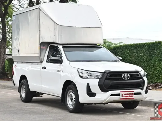 Toyota Revo 2.4 SINGLE Entry 2021 กระบะหลังคาสูงพร้อมใช้งาน ใช้งานน้อยสภาพดี 