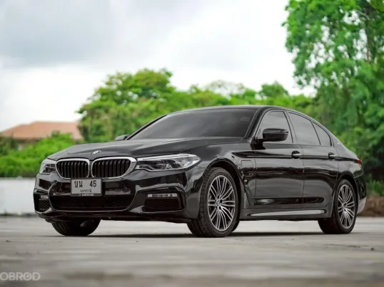 New !! BMW 530e Msport G30 ปี 2018 รถมือเดียวป้ายแดง ขับดีมาก ออฟชั่นเต็ม 