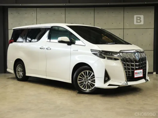 2019 Toyota ALPHARD 2.5 HV 4WD AT รุ่น TOP สุดของ Hybrid ไมล์แท้ ไม่ใช่รถเกรย์ B4063
