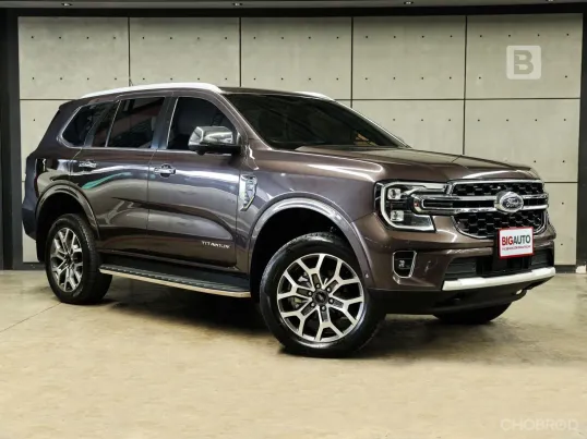2023 Ford EVEREST 2.0 Titanium+ 4WD SUV AT ไมล์แท้ 4 หมื่น Warranty5ปี 150,000KM B6318