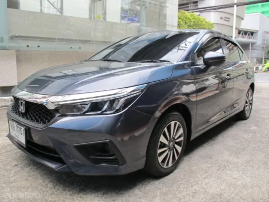 2024 HONDA CITY TURBO 1.0 SV HATCHBACK AUTO สีเทา วิ่งน้อย 9,169 กม. มือเดียว รถสวยสภาพใหม่ 
