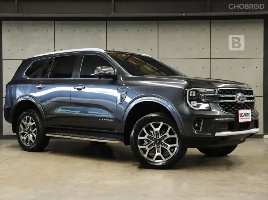 2023 Ford EVEREST 2.0 Titanium+ 4WD SUV BI-TURBO AT ไมล์แท้ 5 หมื่น Warranty5 ปี 150,000KM B6360