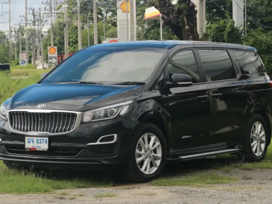 KIA CARNIVAL LX 2.2 (ดีเซล) 11ที่นั่ง A/T ปี2020(แท้) สีดำ
