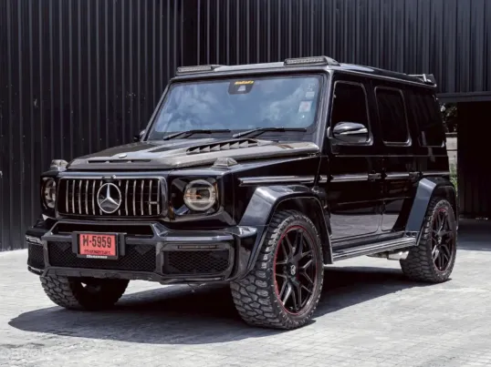 Mercedes-Benz G-Class G400d 2021 รถบ้านสวยๆ ไมล์น้อย มือเดียวป้ายแดง 
