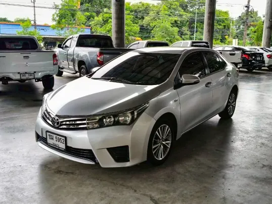 Toyota Altis 1.6 G เกียร์ออโต้ ปี 2014/2015 ผ่อนเริ่มต้น 5,xxx บาท