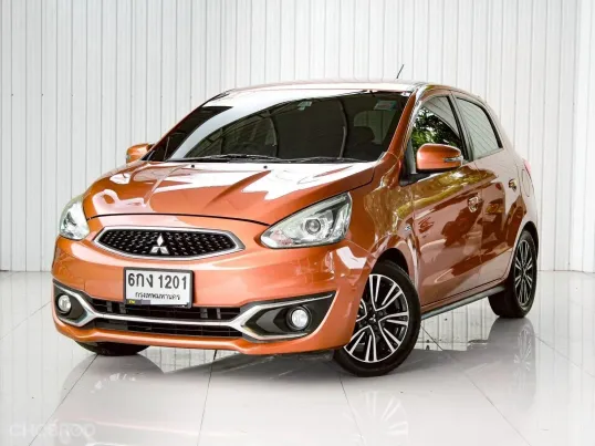 รถมือสอง Mitsubishi Mirage 1.2 GLS Ltd. ปี 2017 สีส้มสวย