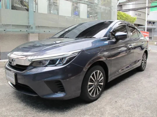 2023 HONDA CITY TURBO 1.0 SV AUTO สีเทา ปุ่มSTART พวงมาลัยมัลติ เบาะหนัง DVD, กล้องหลัง มือเดียว 