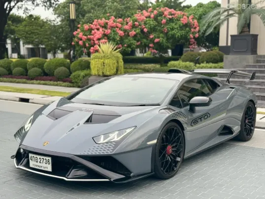 Lamborghini Huracan 5.2 STO LDF 2022 รถบ้านสวยๆ ไมล์น้อย มือเดียวป้ายแดง 