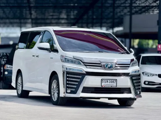 Toyota Vellfire 2.5 Hybrid 2018 รถมือสองคุณภาพเยี่ยม