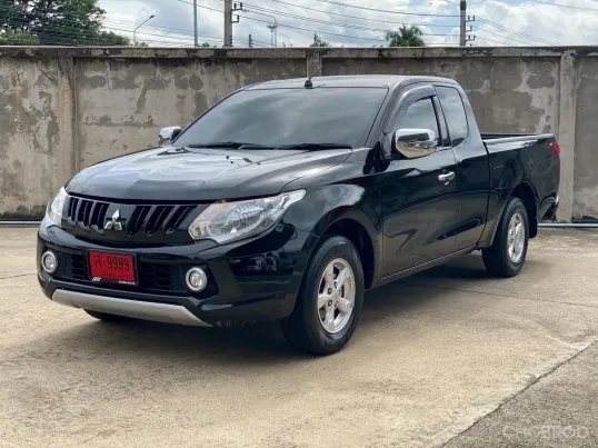  รถบ้านมือเดียว Mitsubishi TRITON 2.5 MEGACAB ปี 2018 สีดำ  ไมล์ 38,xxx km เจ้าของขายเอง 