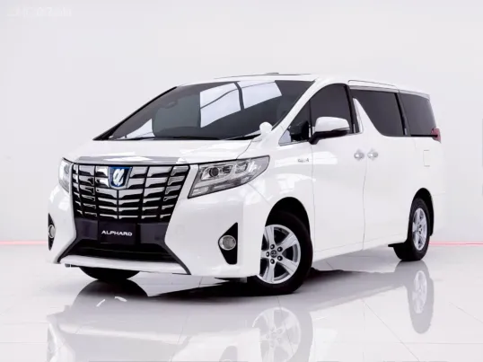 6B176  TOYOTA ALPHARD 2.5 HYBRID X AT 2017