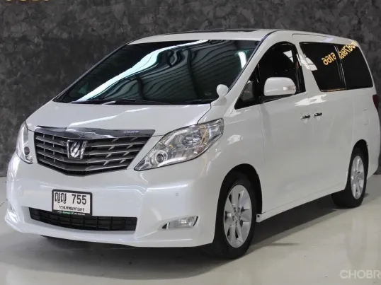 2011 Toyota ALPHARD 2.4 รถตู้/MPV รถสวย ไมล์แท้ 