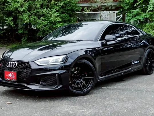 AUDI A5 QUATTRO 2.0 4WD 45 TFSI ชุดแต่ง RS รอบคัน A/T ปี2017 จด 2020 (mnc) สีดำ